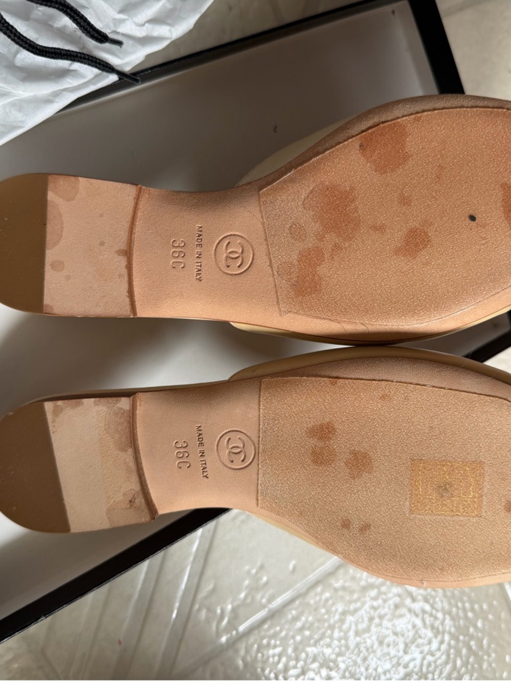 CHANEL nude colored sandals - Picture 10 of 10